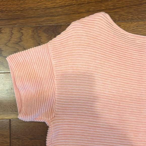 Tommy Bahama Bonita Ottoman Short-Sleeve Sweater in Coral Heather, like new - Picture 8 of 8